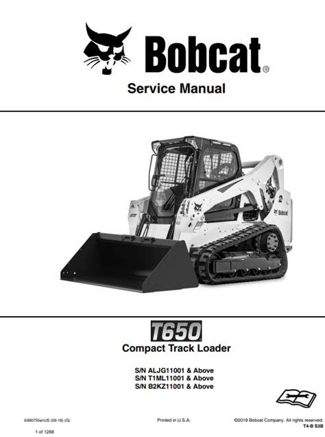 bobcat t650 operators manual